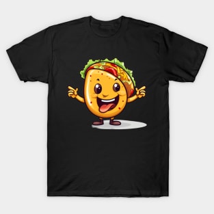 kawaii Taco T-Shirt cute potatofood funny T-Shirt